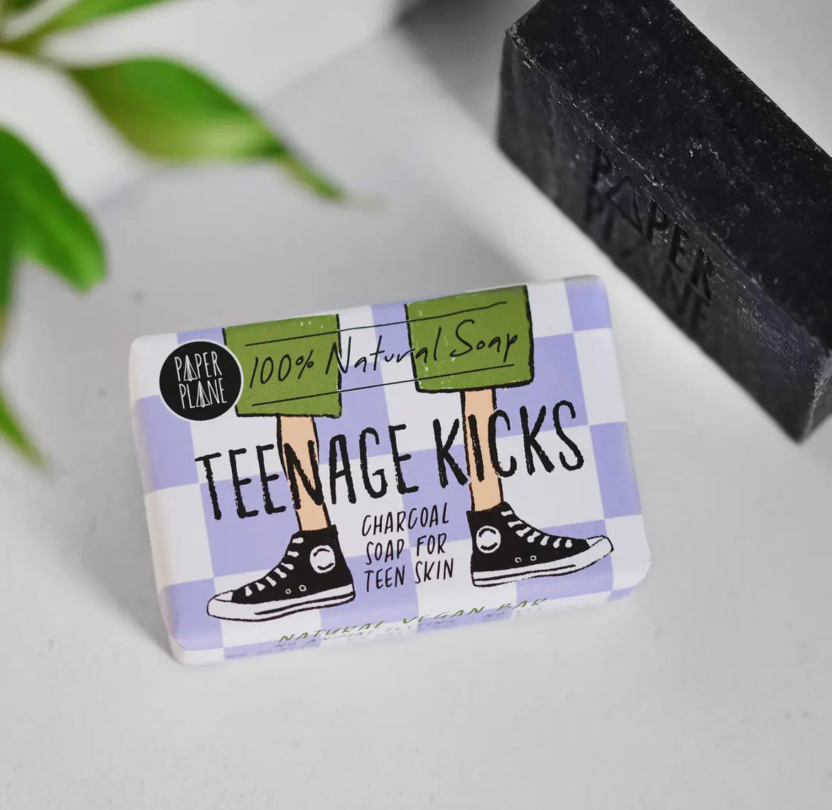 Teenage Kicks Charcoal All Natural Soap